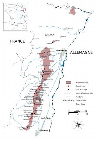 Alsace Map